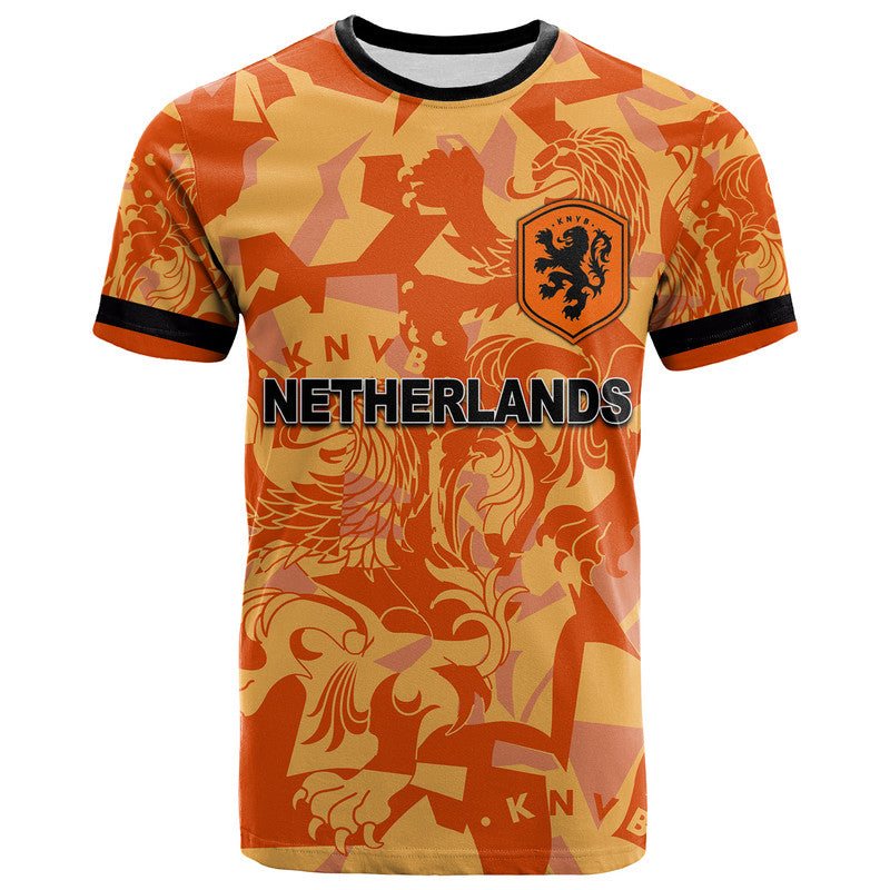Custom Netherlands Soccer T-Shirt World Cup Champions Graphic Tee