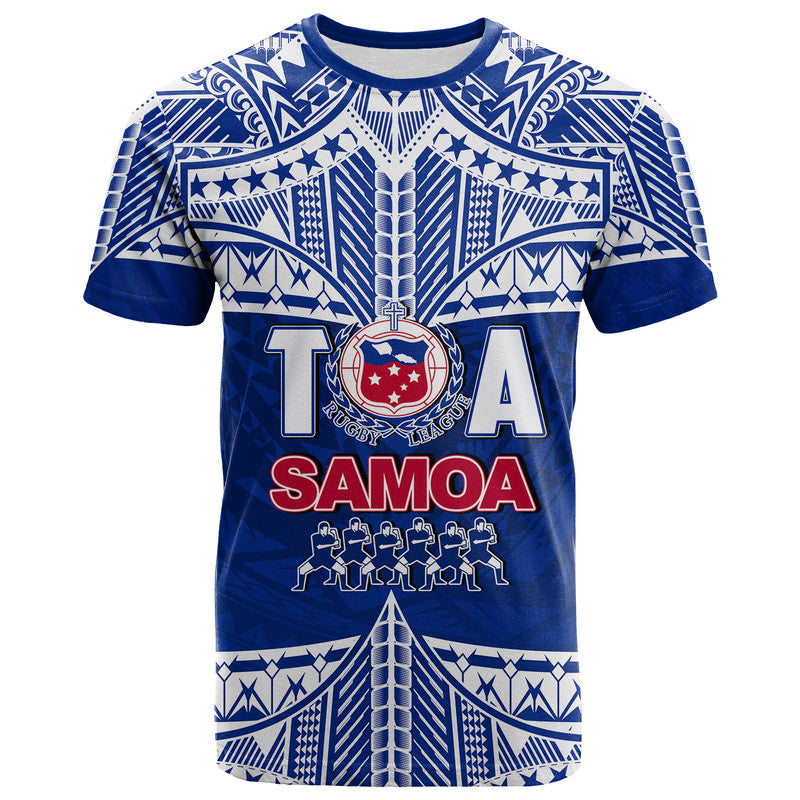 Toa Samoa Rugby T-Shirt Siva Tau Graphic Tee
