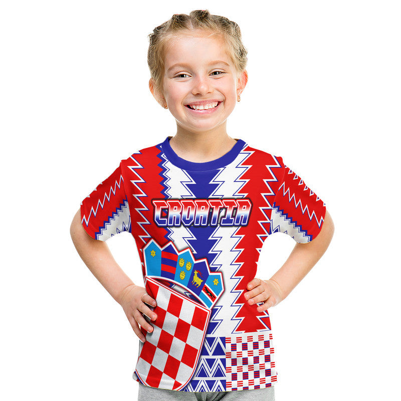 Croatia Football Sport Style T-Shirt Graphic Tee