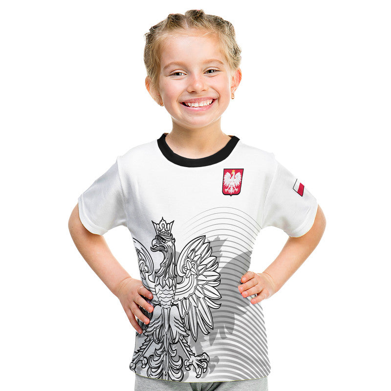 Custom Poland Football Eagles Sporty Style T-Shirt Graphic Tee