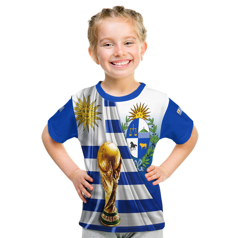 Custom Uruguay Football La Celeste World Cup T-Shirt Graphic Tee