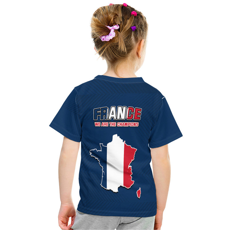 France Rooster Les Bleus Football T-Shirt Graphic Tee