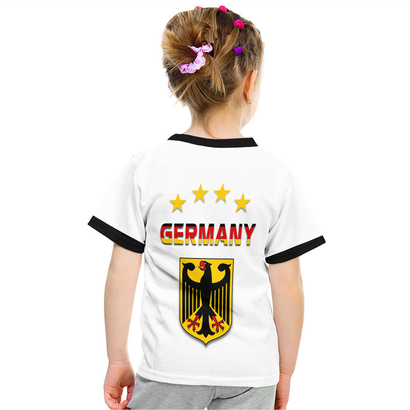 Germany Home Kit Football WC 2022 T-Shirt Graphic Tee
