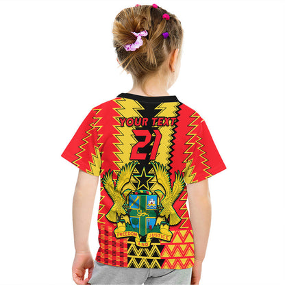 Custom Ghana Football Sport Style T-Shirt Graphic Tee