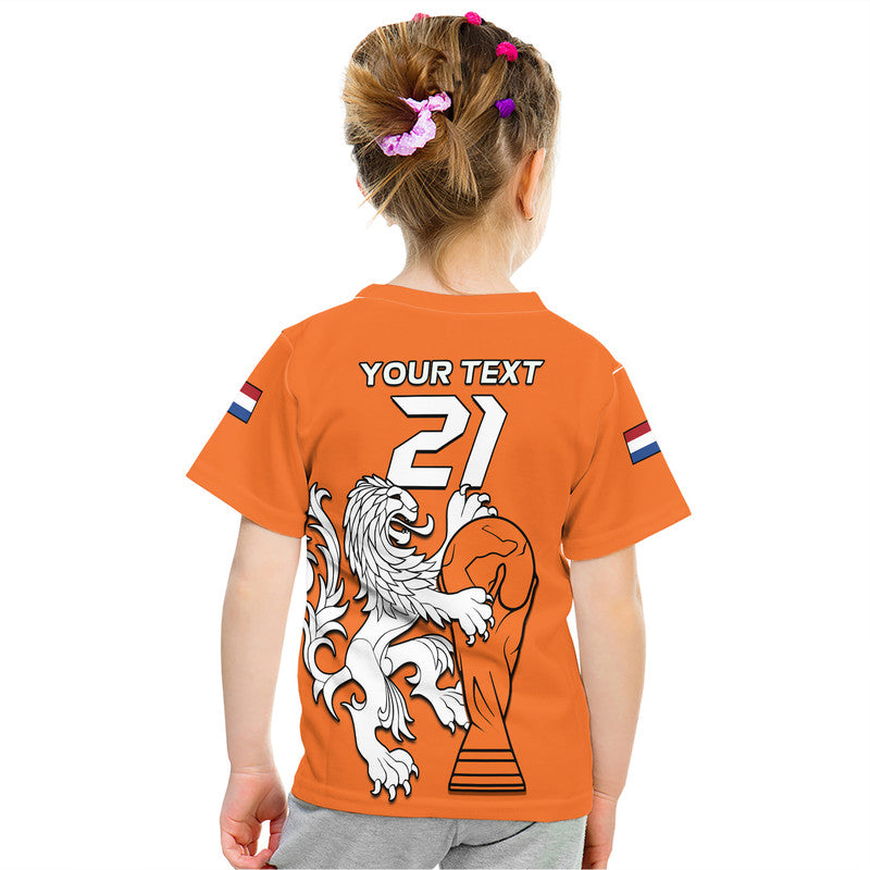 Custom Netherlands T-Shirt Football 2022 Graphic Tee