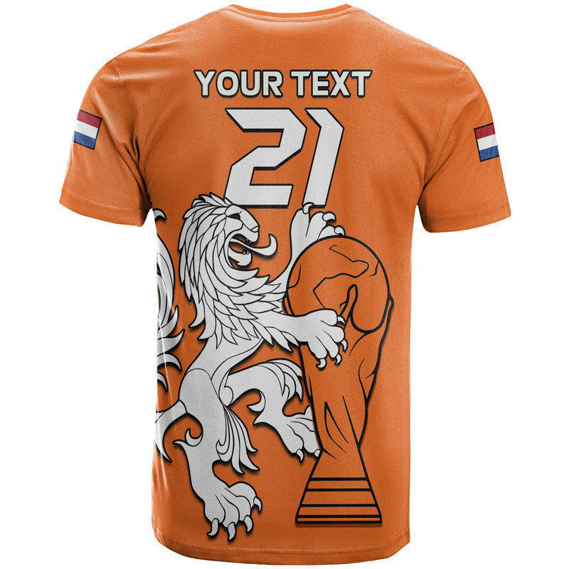 Custom Netherlands T-Shirt Football 2022 Graphic Tee