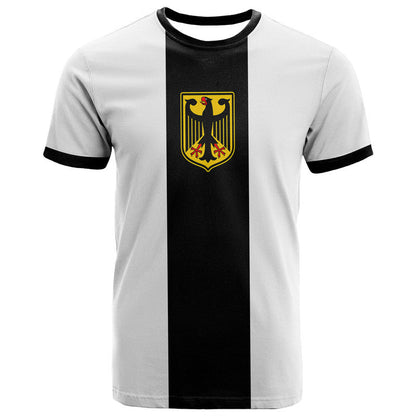 Custom Germany Home Kit Football WC 2022 T-Shirt Graphic Tee