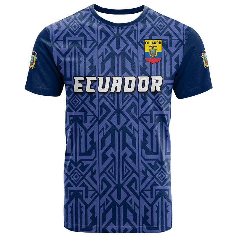 Custom Ecuador Football La Tri Qatar 2022 World Cup T-Shirt Graphic Tee