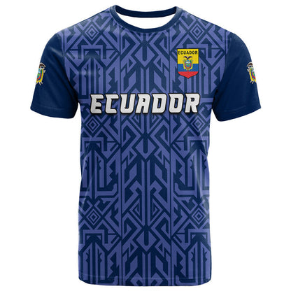 Custom Ecuador Football La Tri Qatar 2022 World Cup T-Shirt Graphic Tee