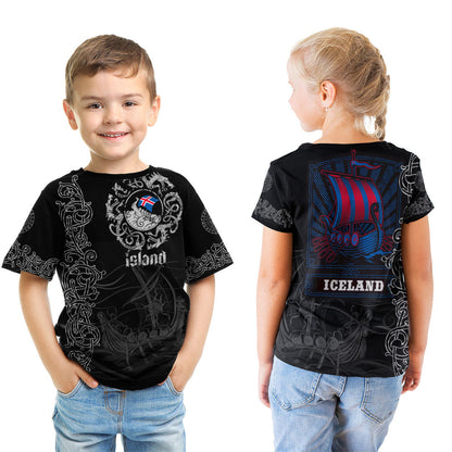 Viking Clothing Viking Drakkar Iceland Warship T-Shirt Graphic Tee