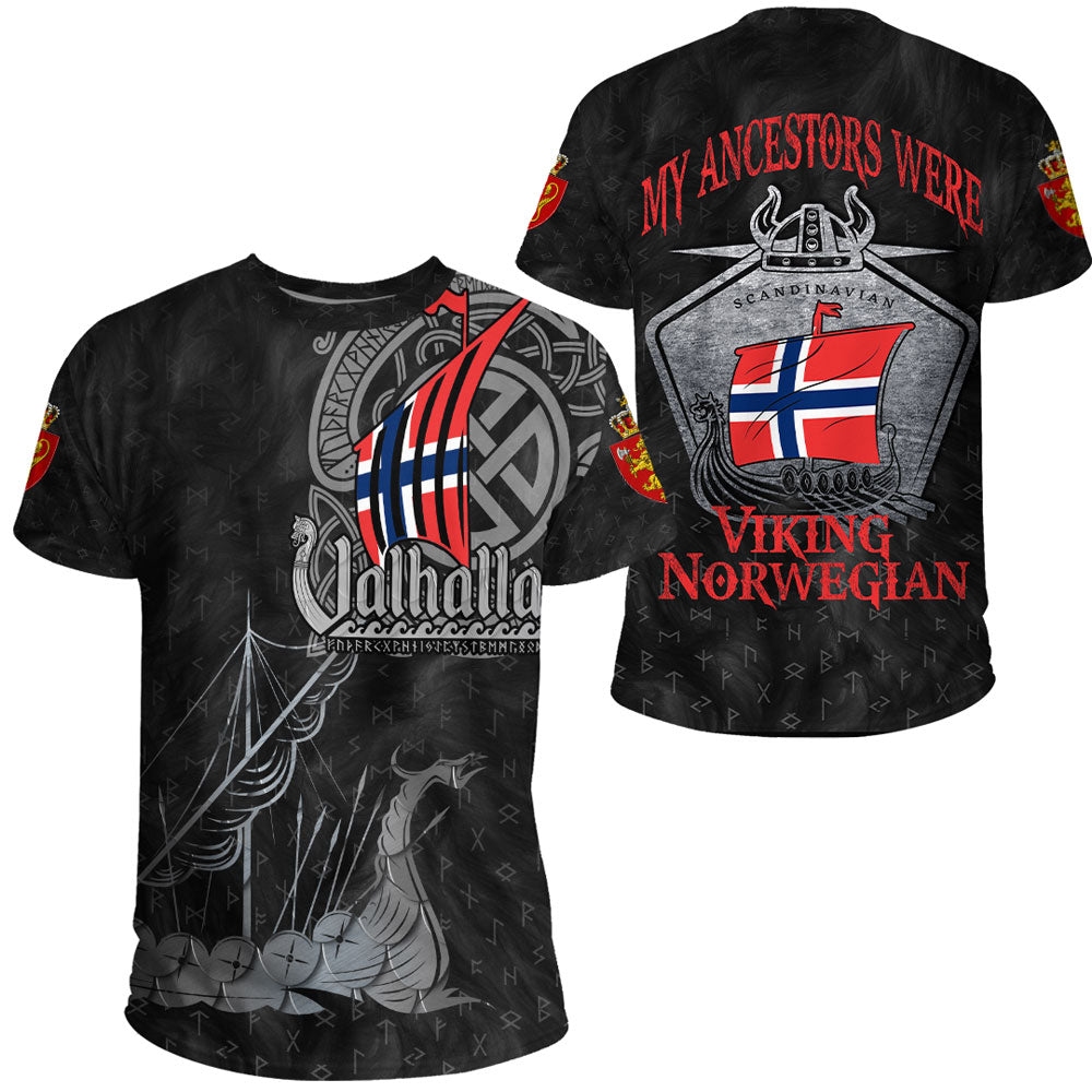 Viking Clothing Viking Norway Drakkar T-Shirt Graphic Tee