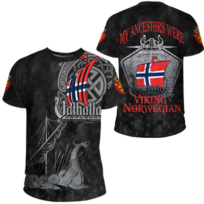 Viking Clothing Viking Norway Drakkar T-Shirt Graphic Tee