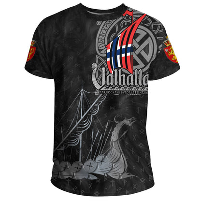 Viking Clothing Viking Norway Drakkar T-Shirt Graphic Tee