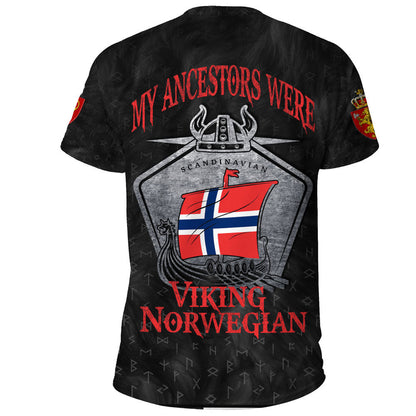 Viking Clothing Viking Norway Drakkar T-Shirt Graphic Tee
