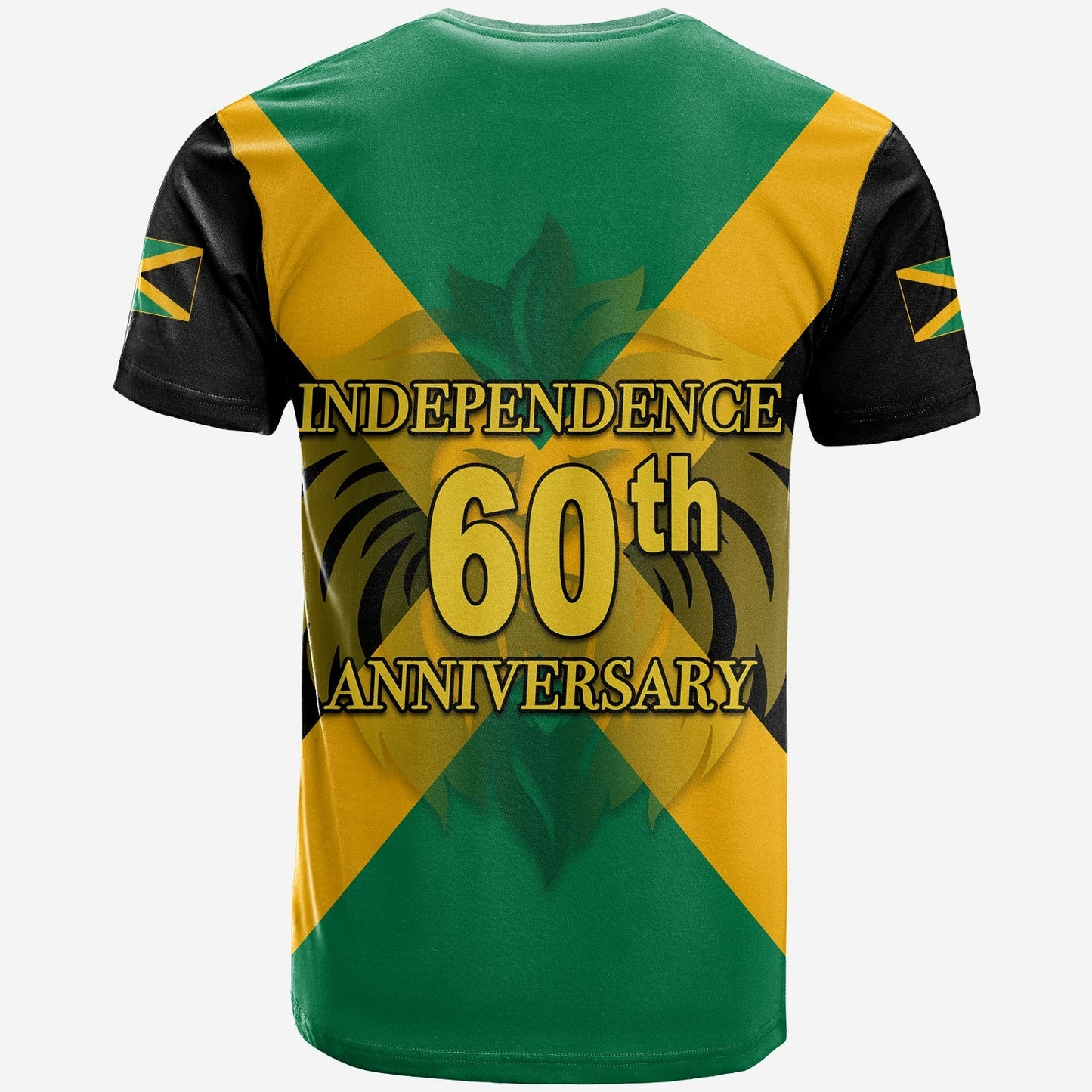 Jamaica Independence Day T-Shirt Lion Graphic Tee