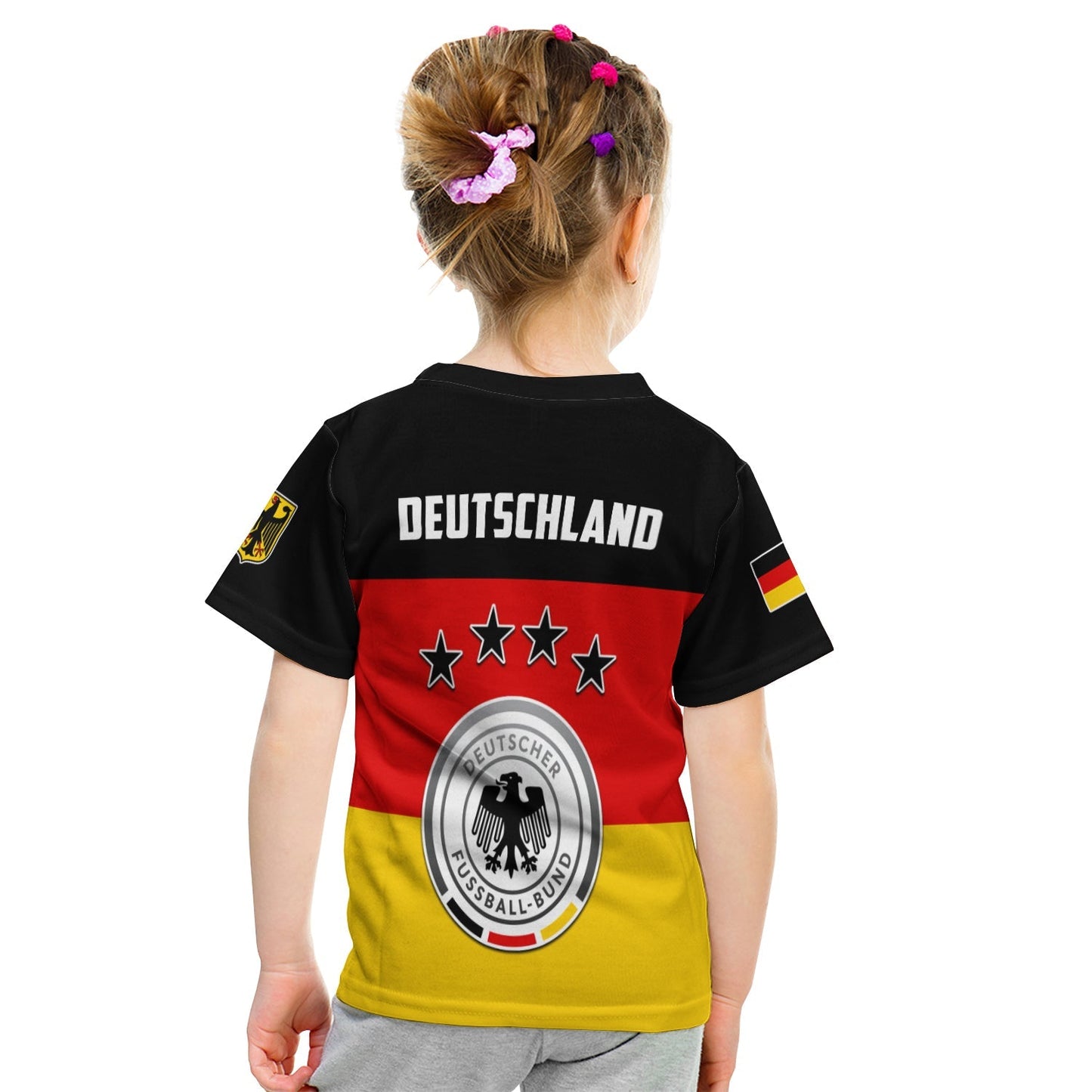 Germany Football T-Shirt Deutschland Sporty Style Graphic Tee