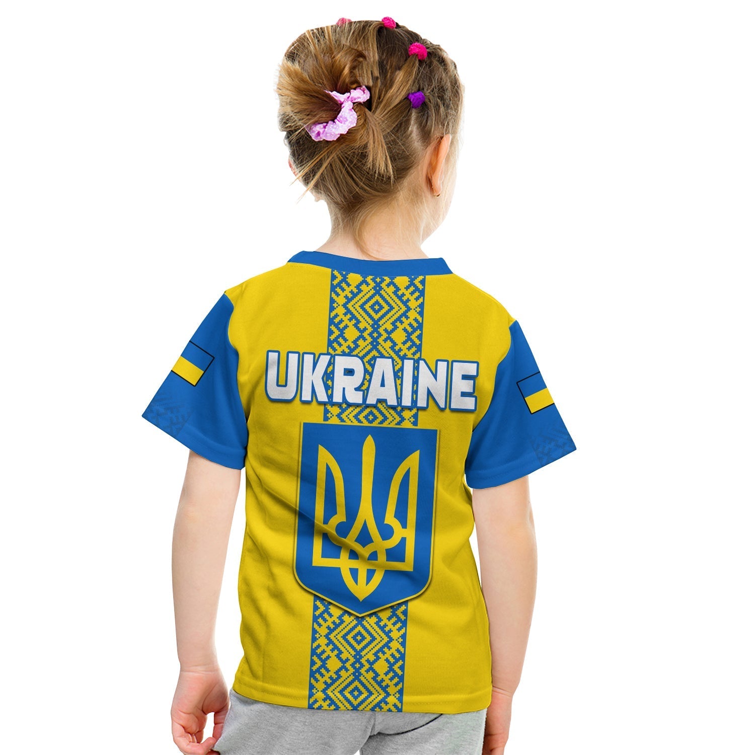 Ukraine T-Shirt Ukrainian Pattern Graphic Tee