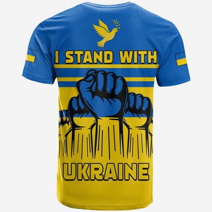 Custom Ukraine T-Shirt Strong Ukrainian Graphic Tee