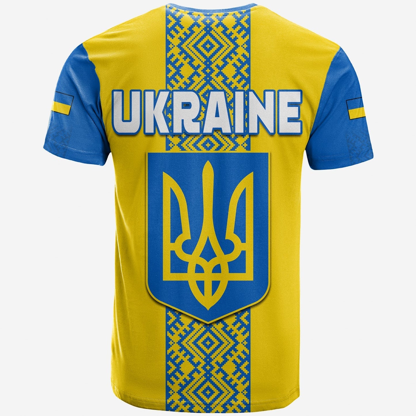 Ukraine T-Shirt Ukrainian Pattern Graphic Tee