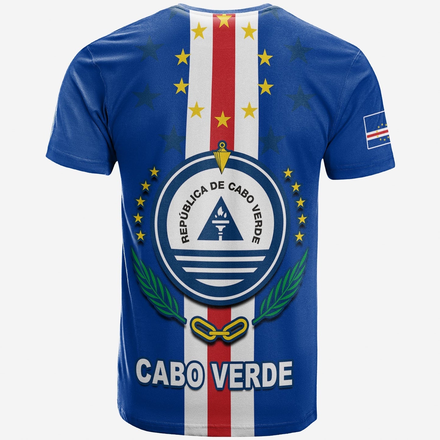 Cape Verde T-Shirt Pride Cabo Verde Graphic Tee
