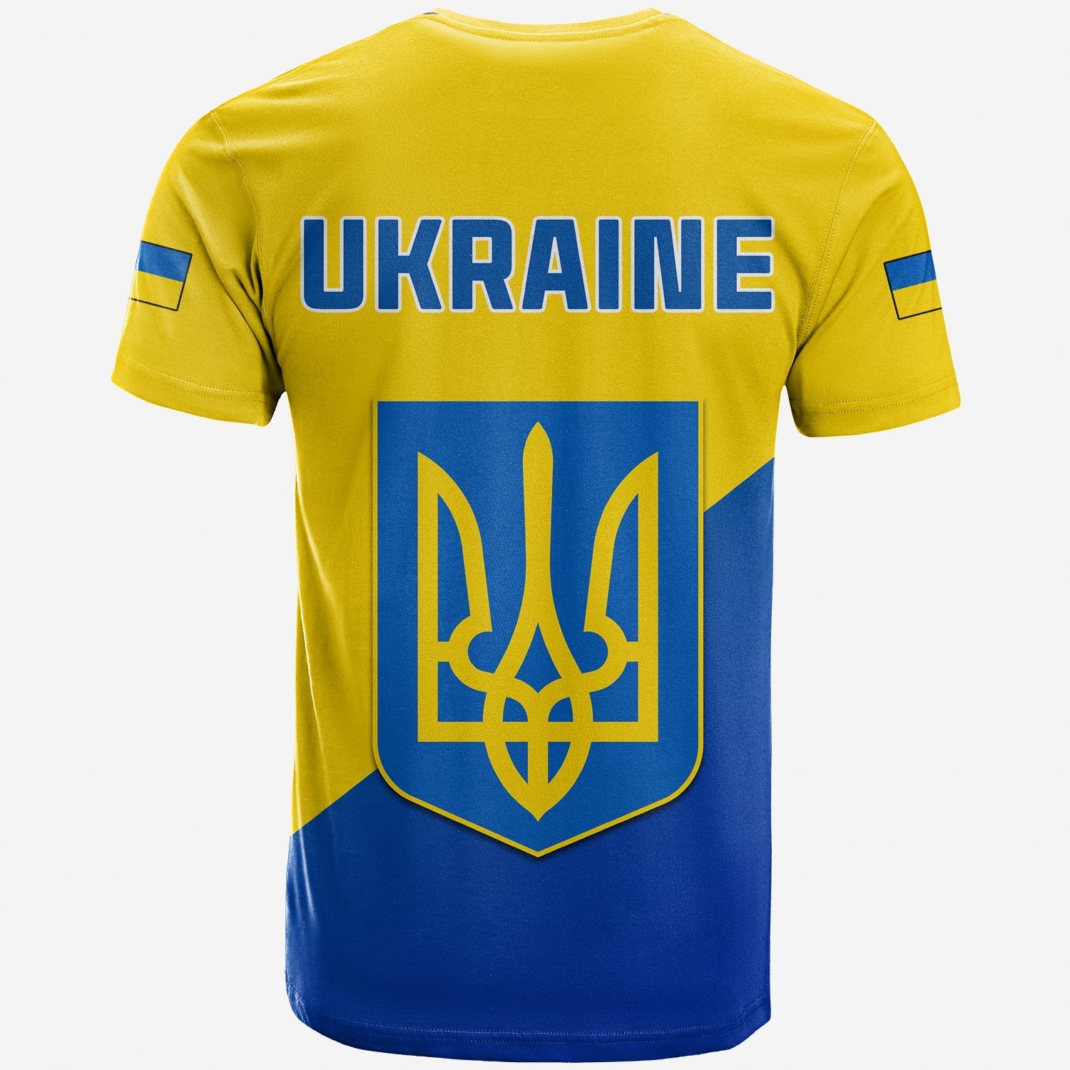 Ukraine T-Shirt Style Flag Come on Graphic Tee