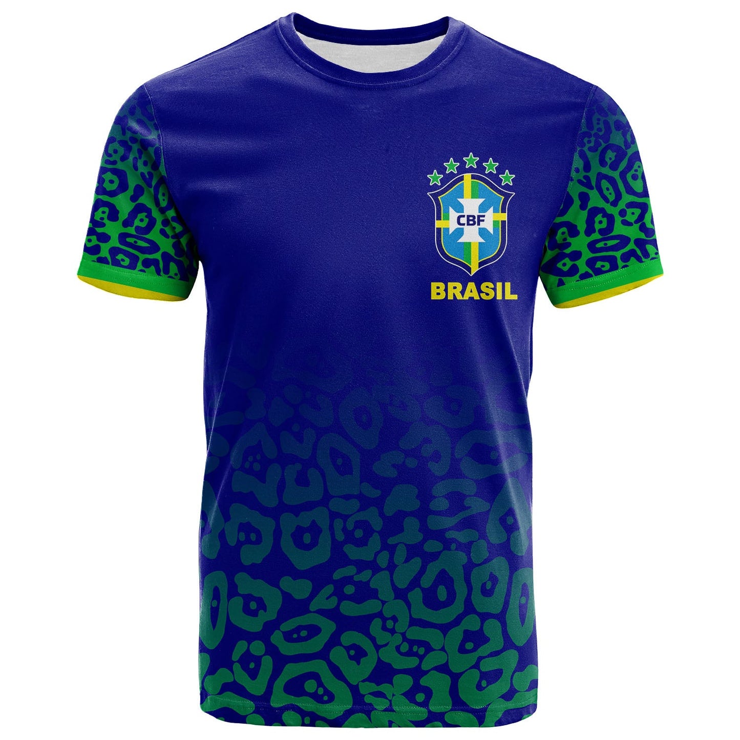 Custom Brazil T-Shirt World Cup 2022 Graphic Tee