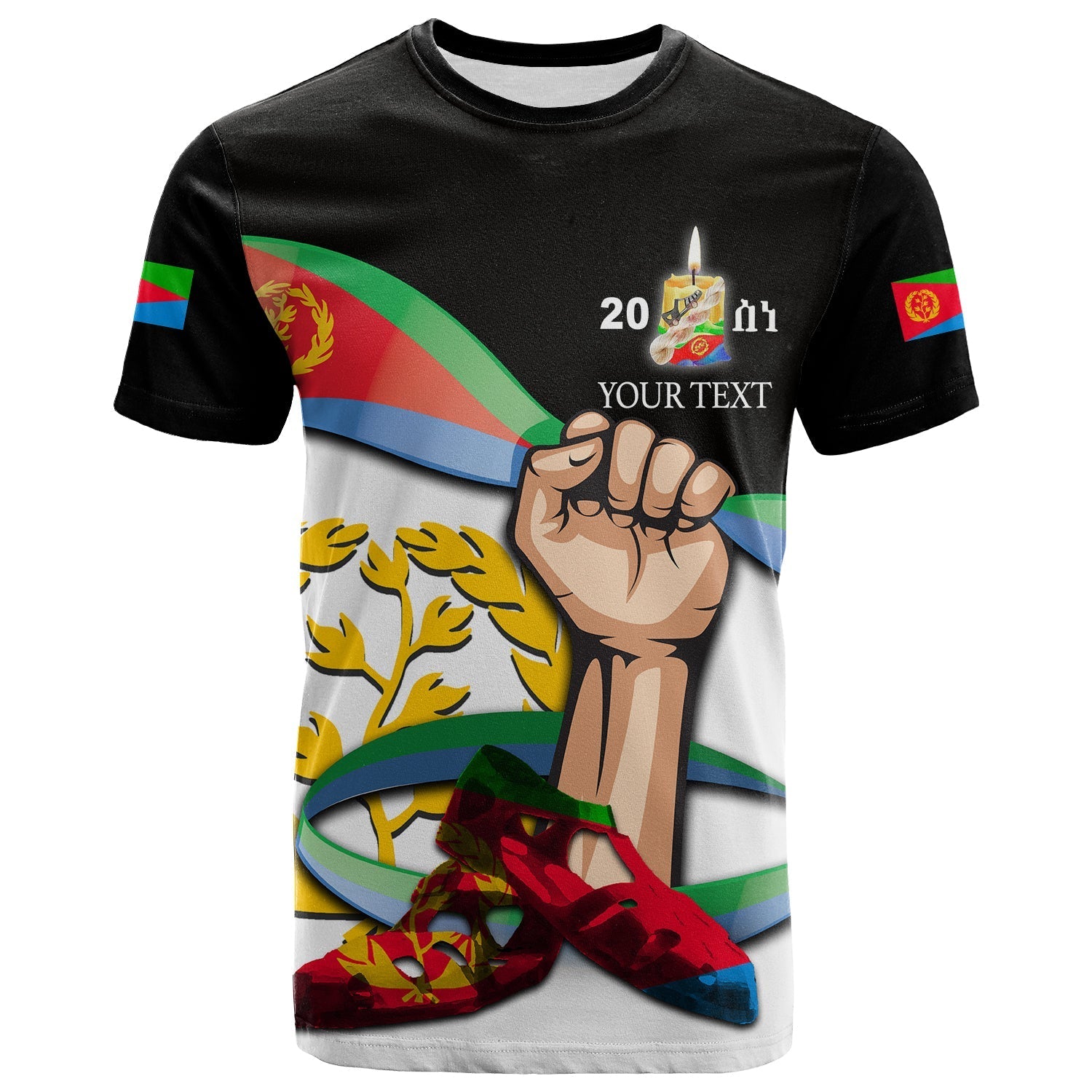 Custom Eritrea Martyrs Day T-Shirt Graphic Tee
