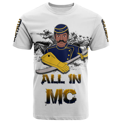 Custom Buffalo Soldiers T-Shirt History Graphic Tee