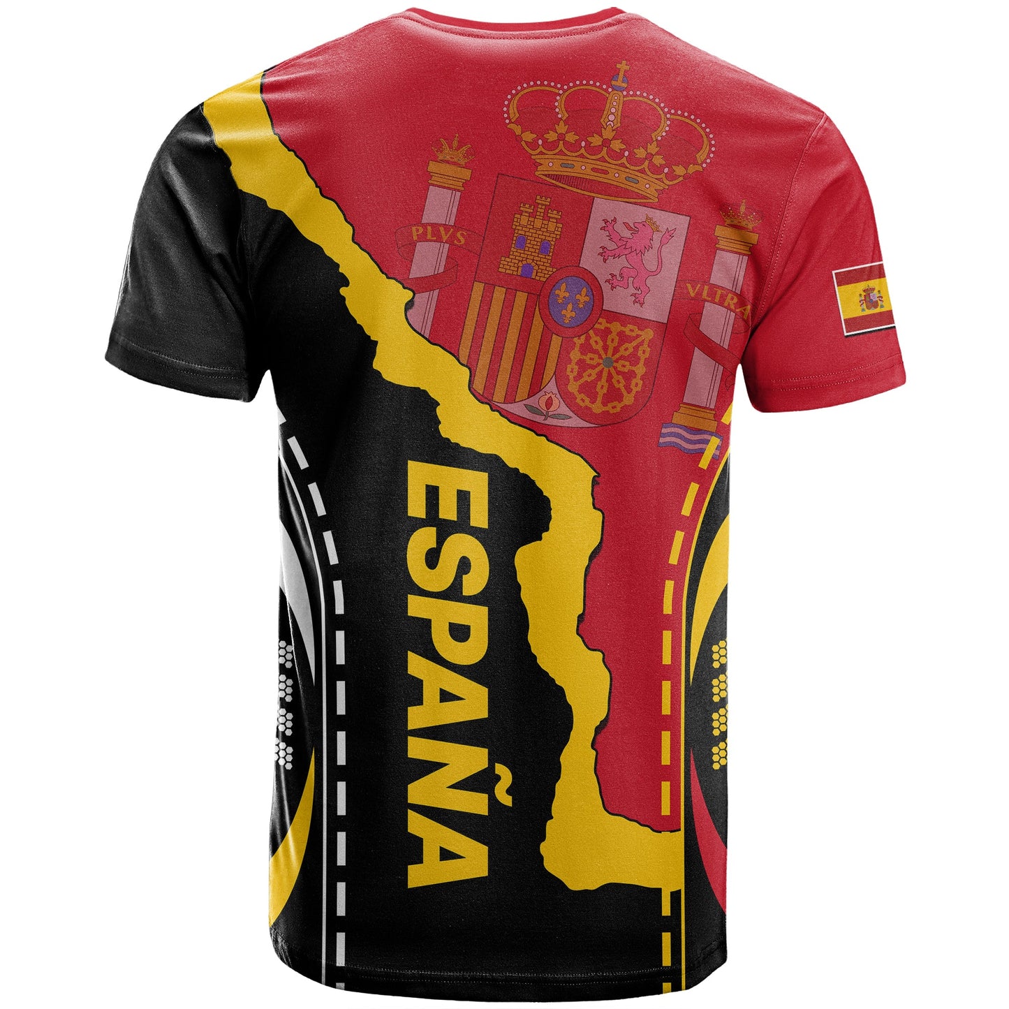 Spain T-Shirt La Rojita Football Go Champions Graphic Tee