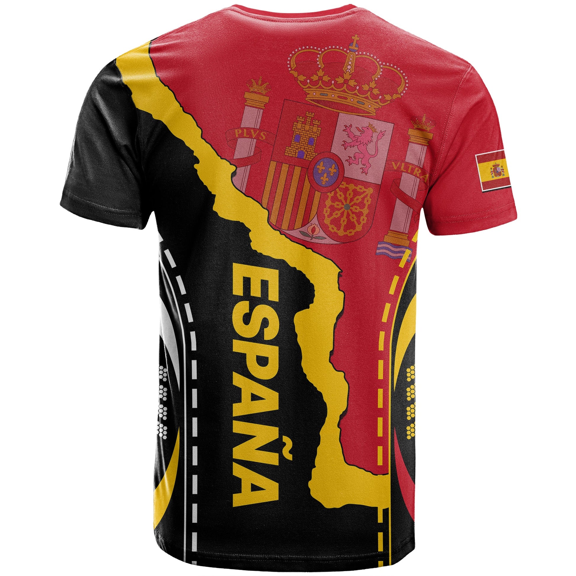 Spain T-Shirt La Rojita Football Go Champions Graphic Tee