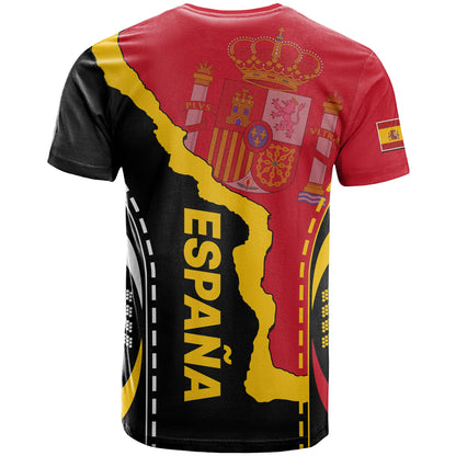 Spain T-Shirt La Rojita Football Go Champions Graphic Tee