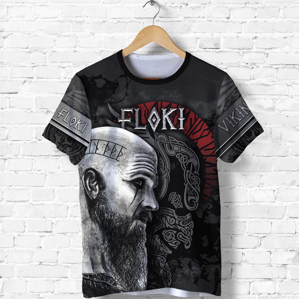 Viking T-Shirt Floki Art Graphic Tee