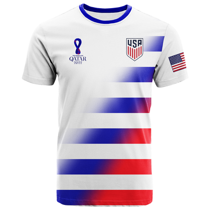 USA Football World Cup 2022 T-Shirt Graphic Tee