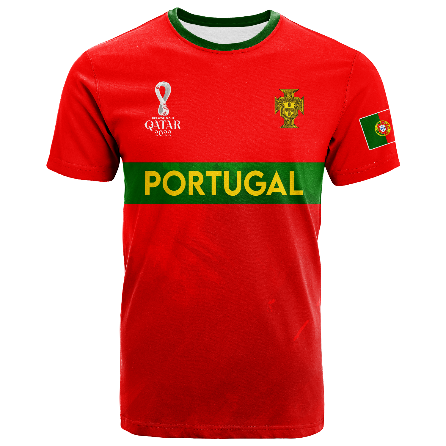 Portugal Football World Cup 2022 T-Shirt Graphic Tee