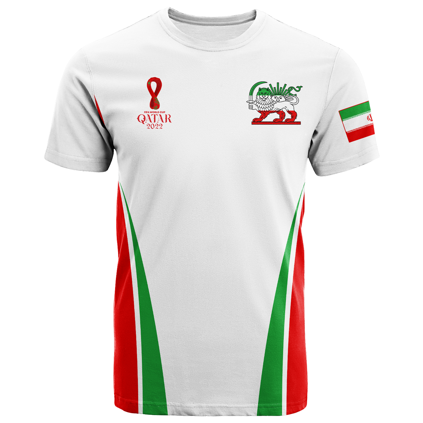 Iran T-Shirt Football 2022 Graphic Tee