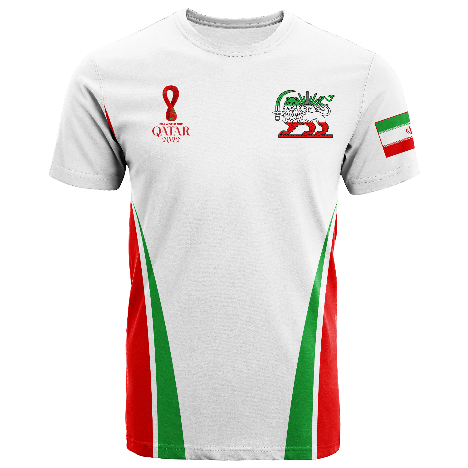 Iran T-Shirt Football 2022 Graphic Tee