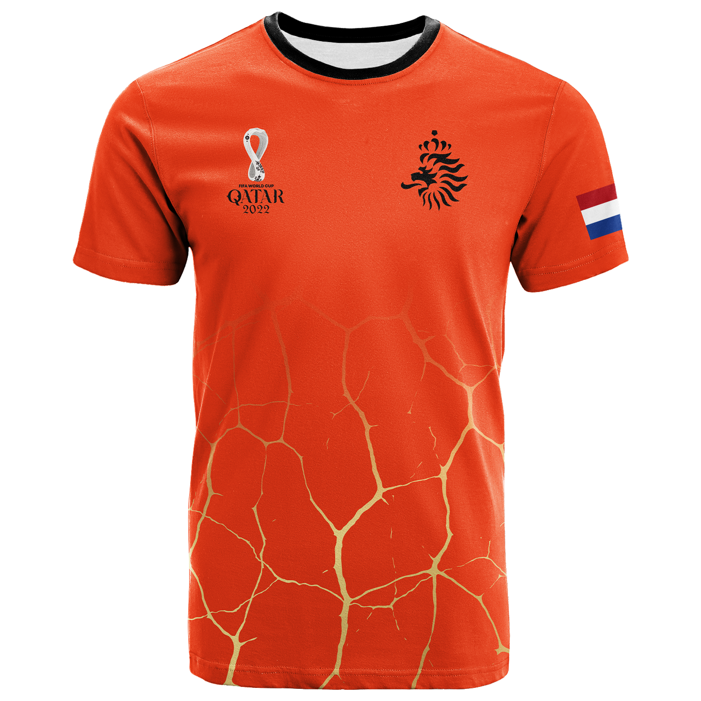 Netherlands Football World Cup 2022 T-Shirt Graphic Tee