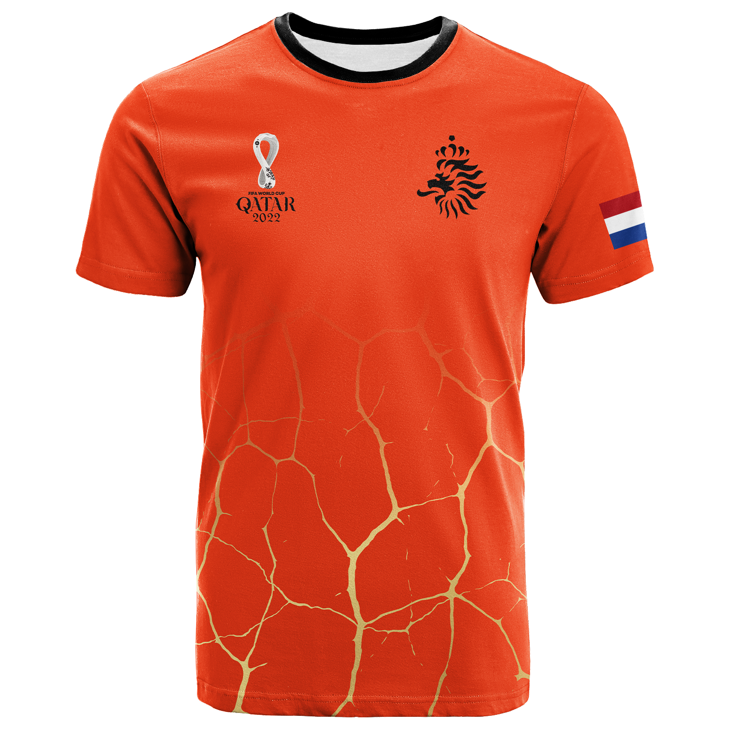 Netherlands Football World Cup 2022 T-Shirt Graphic Tee