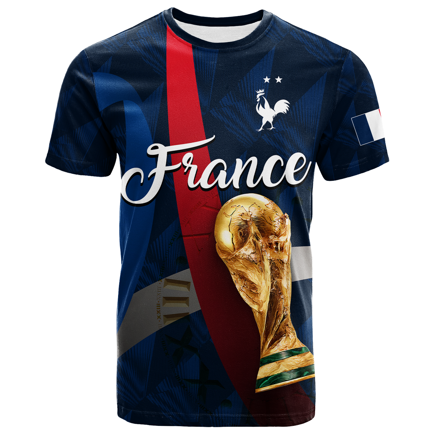 France T-Shirt Football 2022 Graphic Tee