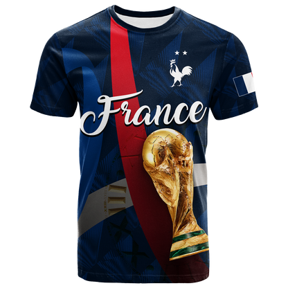 France T-Shirt Football 2022 Graphic Tee