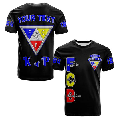 Custom Knights of Pythias T-Shirt Since 1864 Simple Style Graphic Tee