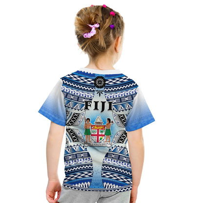 Fiji T-Shirt Kaiviti Fijian Special Tapa Pattern Graphic Tee