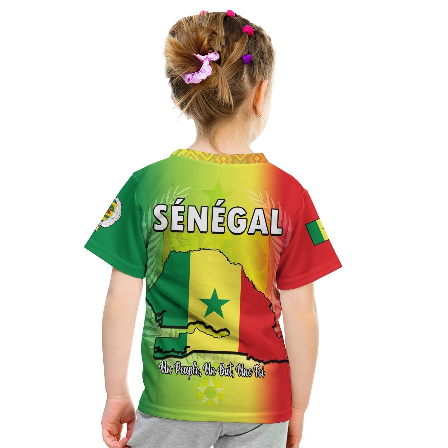 Senegal T-Shirt Lion With Senegal Map Reggae Style Graphic Tee