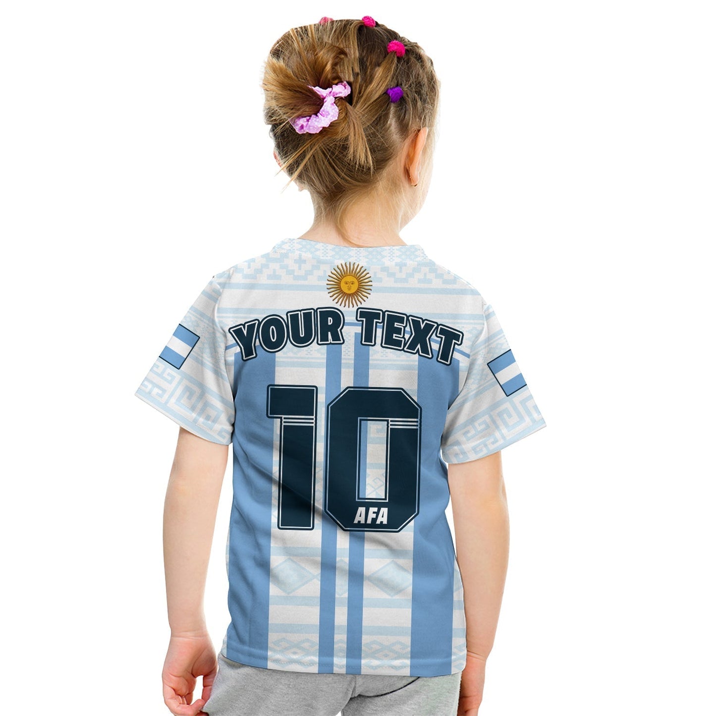 Custom Argentina T-Shirt Football 2022 Vamos La Albiceleste Graphic Tee