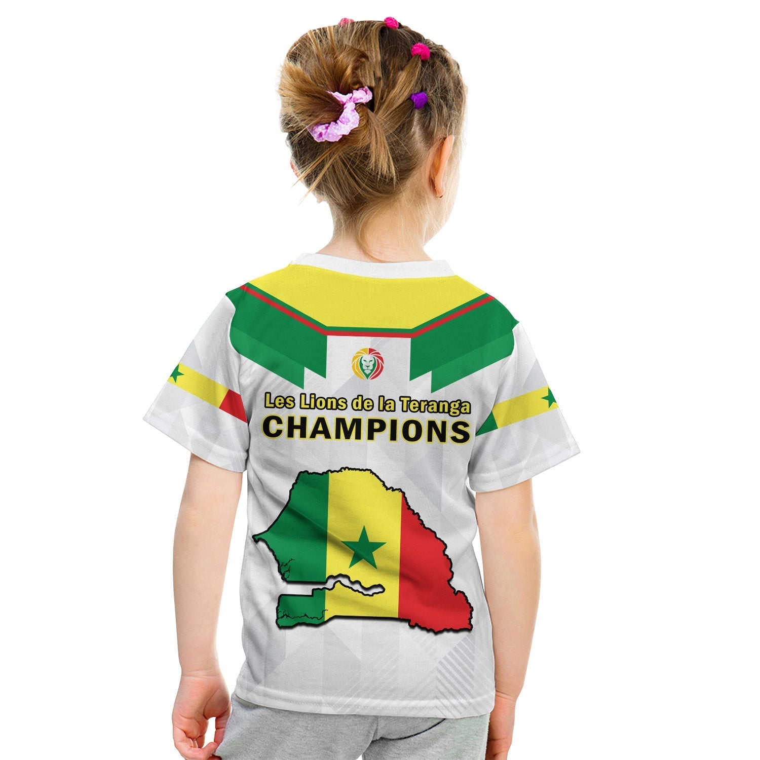 Senegal Football T-Shirt Champions WC 2022 Graphic Tee