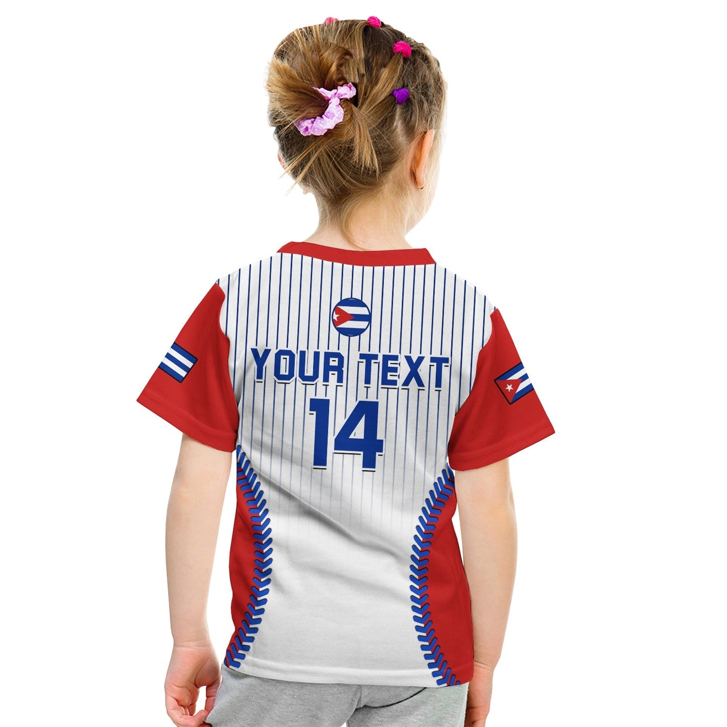 Custom Cuba T-Shirt Baseball Sporty Style Graphic Tee