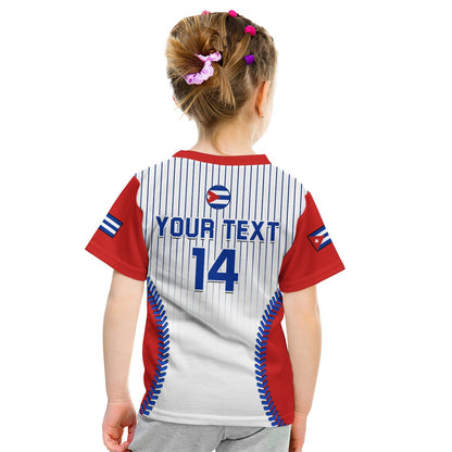 Custom Cuba T-Shirt Baseball Sporty Style Graphic Tee