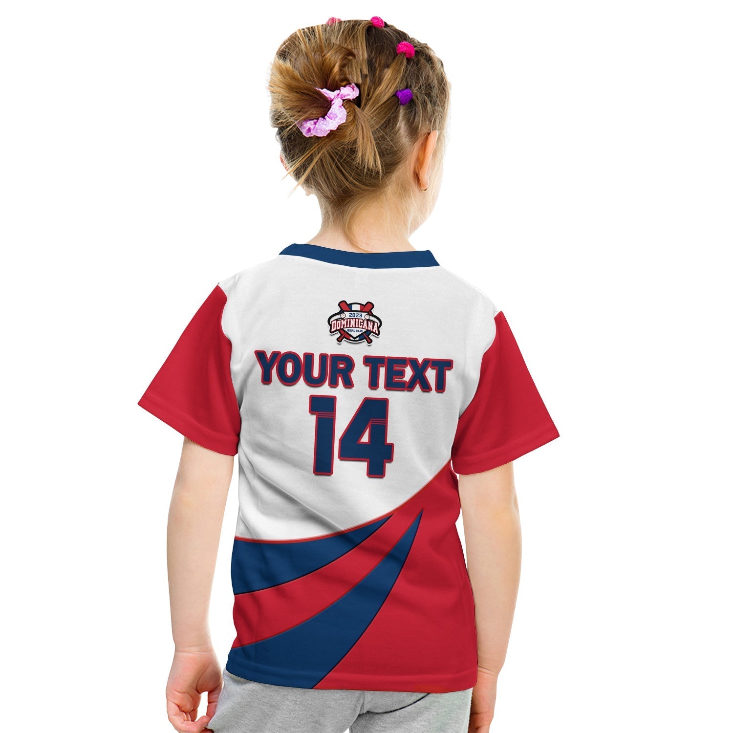 Custom Republica Dominicana T-Shirt Baseball Graphic Tee