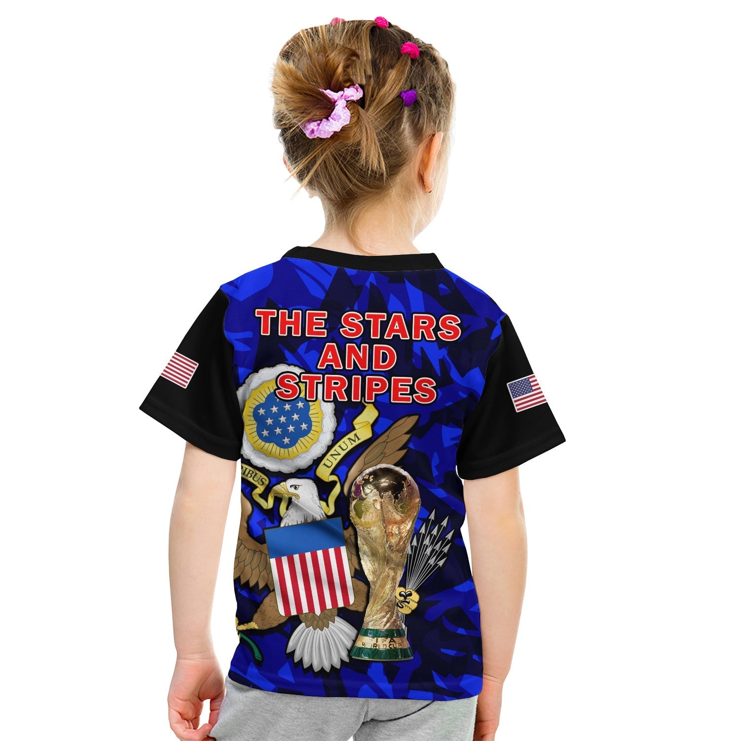 USA Football T-Shirt The Yanks Champions WC 2022 Graphic Tee