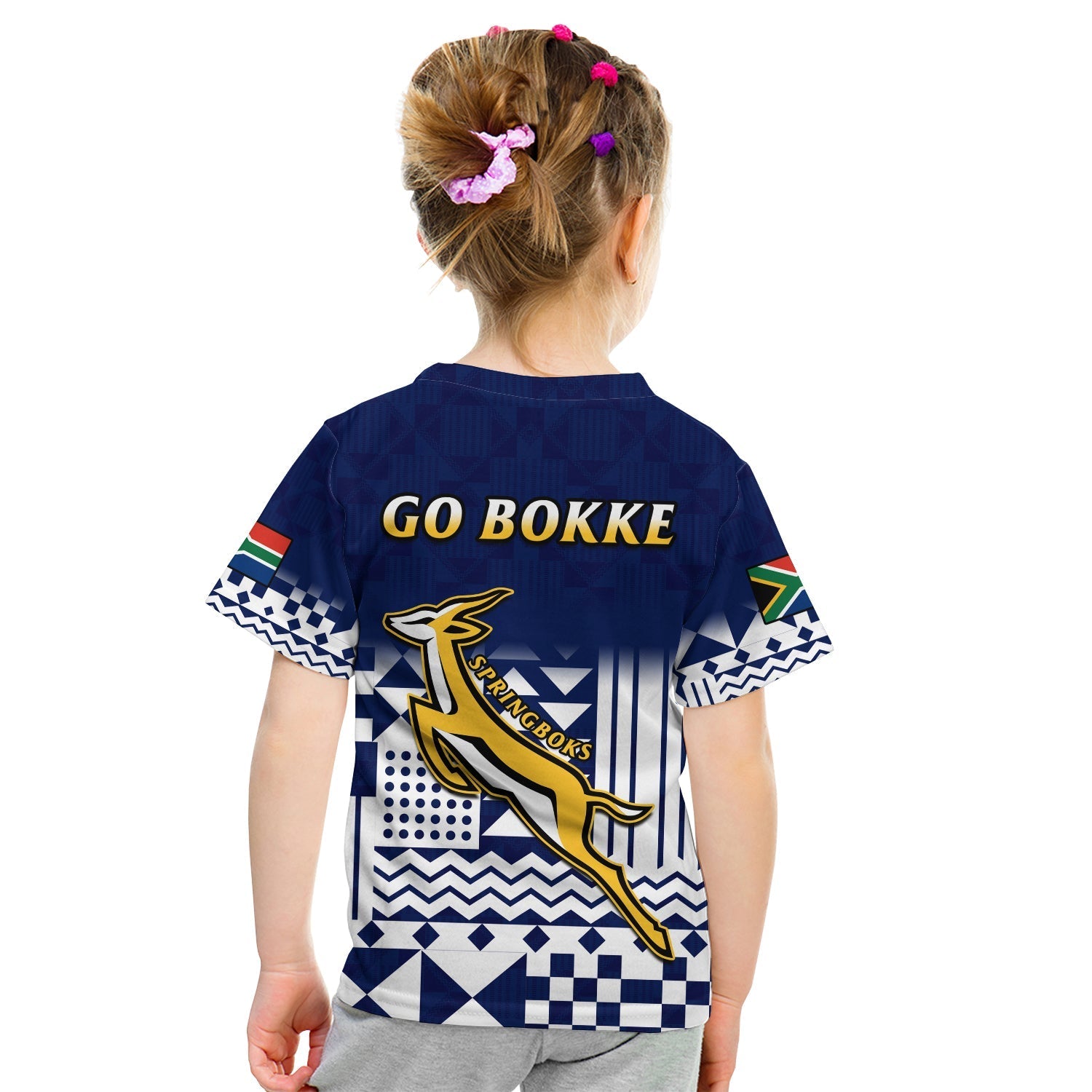 South Africa Rugby T-Shirt Outgoing Tour Go Springboks Graphic Tee